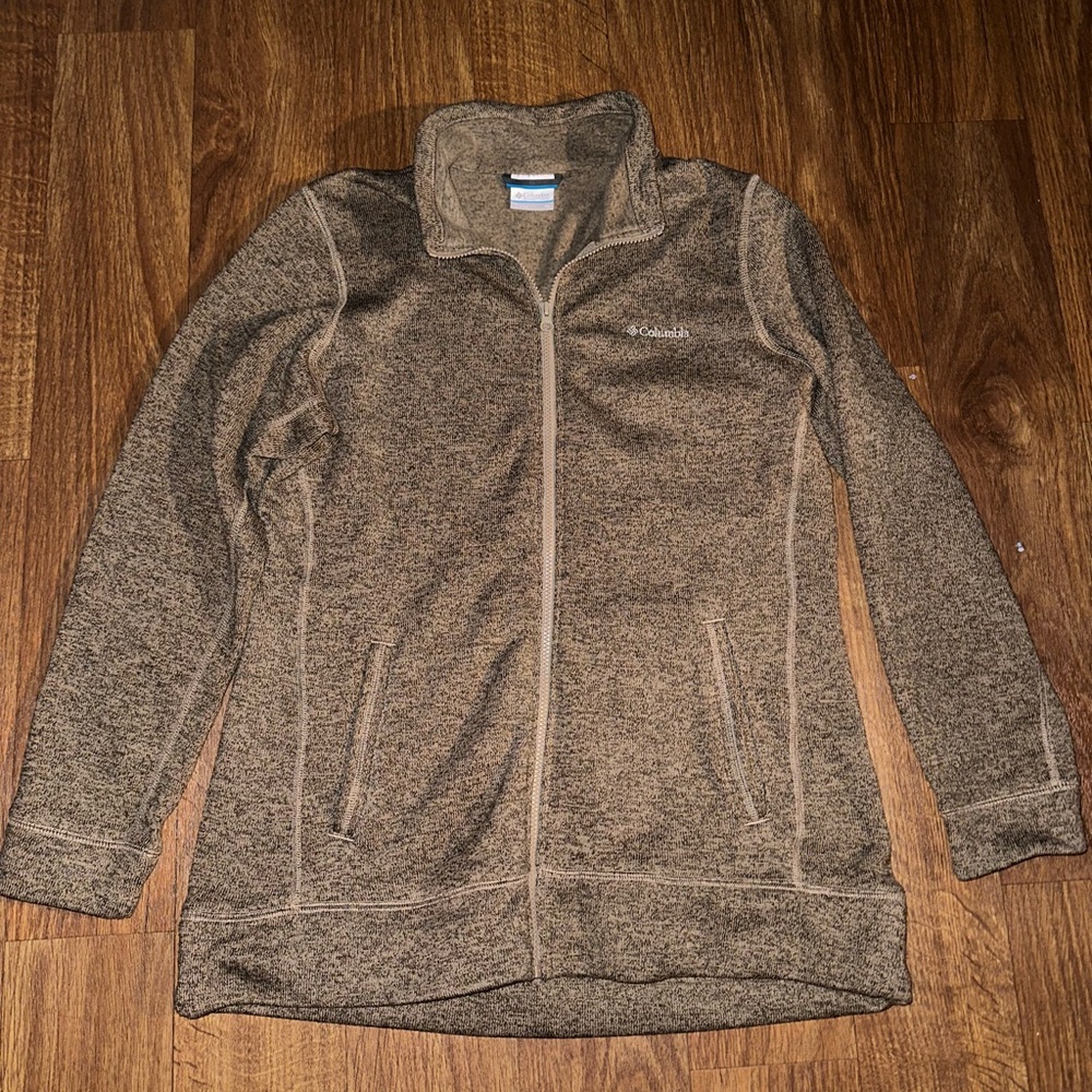 Columbia Brown Zip-Up Jacket